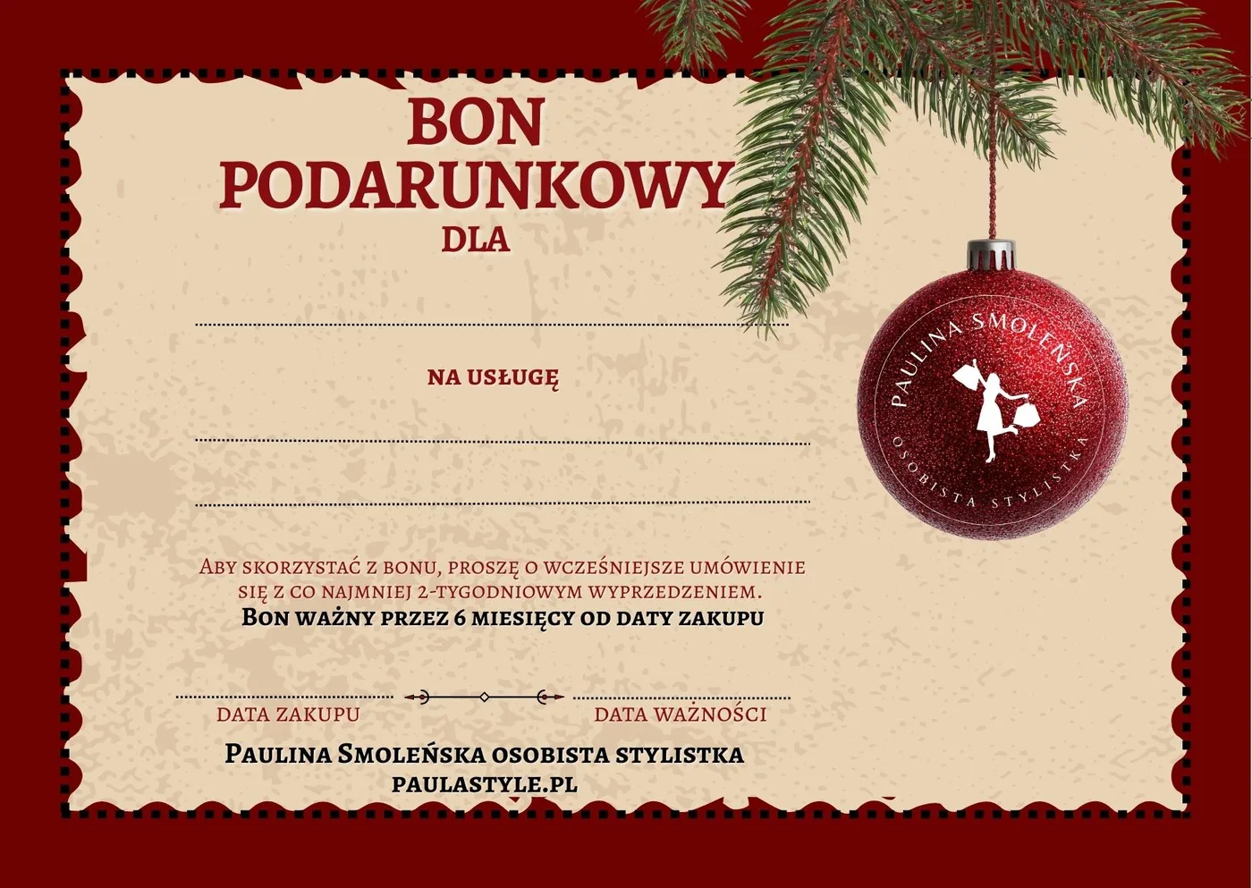 christmas voucher